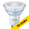 Aanbieding: 10x Philips GU10 LED spot | MasterLED | 6500K | 36° | Dimbaar | 5.5W (80W)
