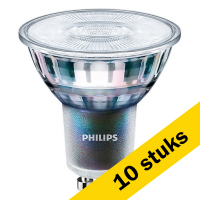 Philips Aanbieding: 10x Philips GU10 LED spot | Masterled ExpertColor | 2700K | 25° | Dimbaar | 3.9W (35W)  LPH00448