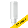 Aanbieding: 10x Philips LED PL-C | G24d-1 | 3000K | 600 lumen | 5.9W (13W) LPH03686 - 1