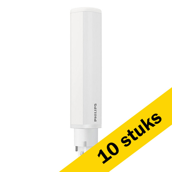 Aanbieding: 10x Philips LED PL-C | G24q-1 | 3000K | 475 lumen | 4.5W (13W) LPH03112 - 1