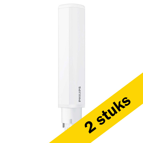 Philips Aanbieding: 2x Philips G24D-3 PL-C led-lamp 4000K 8.5W (26W)  LPH00840 - 1