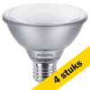 Aanbieding: 4x Philips LED lamp E27 | Reflector PAR30S | 4000K | 25° | Dimbaar | 9.5W (75W) LPH03441 - 1