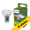 Aanbieding: 6x Philips GU10 LED spot | Ultra Efficient | 4000K | Dimbaar | 2.1W (50W) LPH03793 - 1