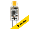 Aanbieding: 6x Philips G4 LED capsule | COB | Helder | 2700K | 1W (10W) LPH03825 - 1
