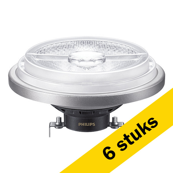 Aanbieding: 6x Philips G53 LED spot | AR111 | MAS ExpertColor | 2700K | 24° | Dimbaar | 10.8W (50W) LPH03086 - 1