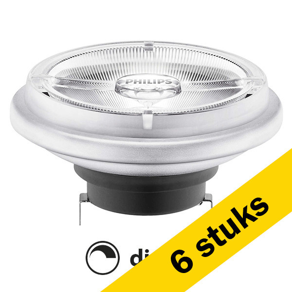 Aanbieding: 6x Philips G53 LED spot | AR111 | MAS ExpertColor | 3000K | 24° | Dimbaar | 14.8W (75W) LPH03094 - 1