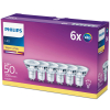 Aanbieding: 6x Philips GU10 LED spot | 2700K | 4.6W (50W)