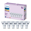 Aanbieding: 6x Philips GU10 LED spot | 2700K | 4.6W (50W) LPH03038 - 1