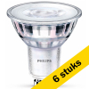 Aanbieding: 6x Philips GU10 LED spot | 3000K | Dimbaar | 4W (50W) LPH02877 - 1