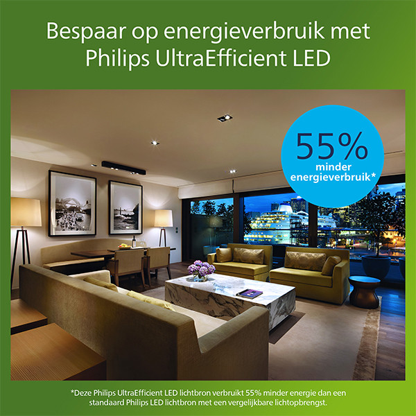 Aanbieding: 6x Philips GU10 LED spot | UltraEfficient | 4000K | 1.2W (35W) LPH04126 - 5