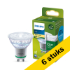 Aanbieding: 6x Philips GU10 LED spot | Ultra Efficient | 2700K | 2.1W (50W) LPH03261 - 1
