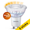 Aanbieding: 6x Philips GU10 LED spot | WarmGlow | 2200-2700K | Dimbaar | 2.6W (35W) LPH01392 - 1