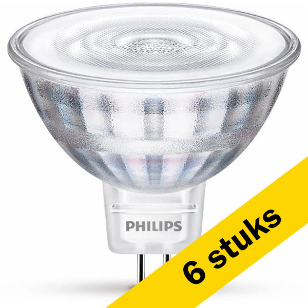 Aanbieding: 6x Philips GU5.3 LED spot | 4000K | 4.4W (35W) LPH02622 - 1