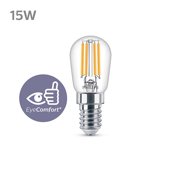 Aanbieding: 6x Philips LED lamp E14 | Buis T25s | Filament | 2700K | 0.8W (12W) LPH04144 - 2
