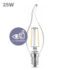 Aanbieding: 6x Philips LED lamp E14 | Kaars BA35 | Filament | 2700K | 1.9W (25W) LPH04173 - 2