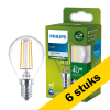 Aanbieding: 6x Philips LED lamp E14 | Kogel G45 | Ultra Efficient | Filament | 4000K | 2.3W (40W) LPH03819 - 1
