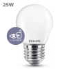 Aanbieding: 6x Philips LED lamp E27 | Kogel P45 | Mat | 2700K | 1.9W (25W) LPH04271 - 2