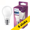 Aanbieding: 6x Philips LED lamp E27 | Peer A60 | Mat | 4000K | 7.8W (75W) LPH04266 - 1
