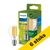 Aanbieding: 6x Philips LED lamp E27 | Peer A60 | Ultra Efficient | Filament | Helder | 2700K | 7.3W (100W) LPH03265 - 1