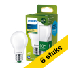 Aanbieding: 6x Philips LED lamp E27 | Peer A60 | Ultra Efficient | Mat | 2700K | 4W (60W) LPH03329 - 1