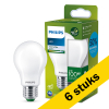 Aanbieding: 6x Philips LED lamp E27 | Peer A60 | Ultra Efficient | Mat | 4000K | 7.3W (100W) LPH03279 - 1