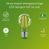 Aanbieding: 6x Philips LED lamp E27 | UltraEfficient | Peer A60 | Filament | 2700K | 5.2W (75W) LPH04093 - 2