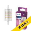 Aanbieding: 6x Philips R7S LED lamp | Staaflamp | 78mm | 4000K | 7W (60W) LPH03857 - 1