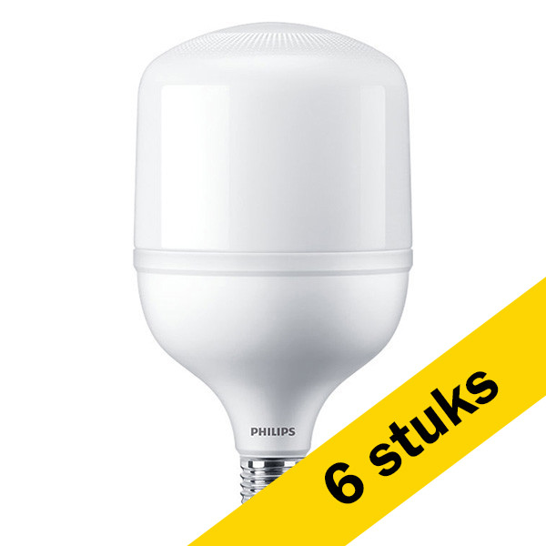 Aanbieding: 6x Philips TrueForce LED E27 | HB MV | 4000K | 5000 lumen | 35W (125W) LPH03148 - 1