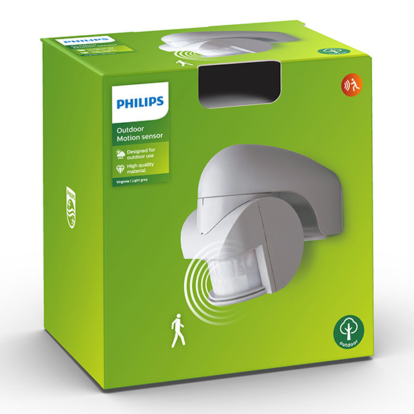 Philips Bewegingsensor | Virginia | IP44 | Grijs LPH04783 - 2