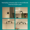 Philips Cleft plafondspot | 3x GU10 | Ronde basisplaat | Rookglas  LPH03769 - 7