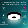 Philips Coiner plafondlamp | Ultra Efficient | SceneSwitch | 2700K | Ø 38.9 cm | Zwart | 24W  LPH03743 - 3
