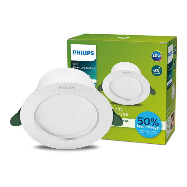 Philips Diamond Cut Downlight | Ultra Efficient | 3000K | 2W  LPH03781 - 1