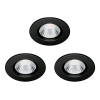 Philips Dive Inbouwspot | 2700K | IP65 | Zwart | 5W | 3 stuks LPH04809 - 3