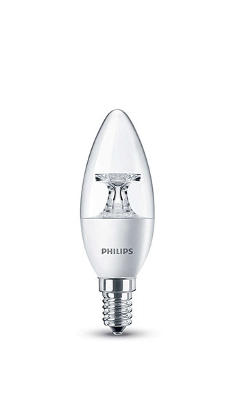 Philips E14 led-lamp kaars helder 4W (25W)  LPH00103 - 1