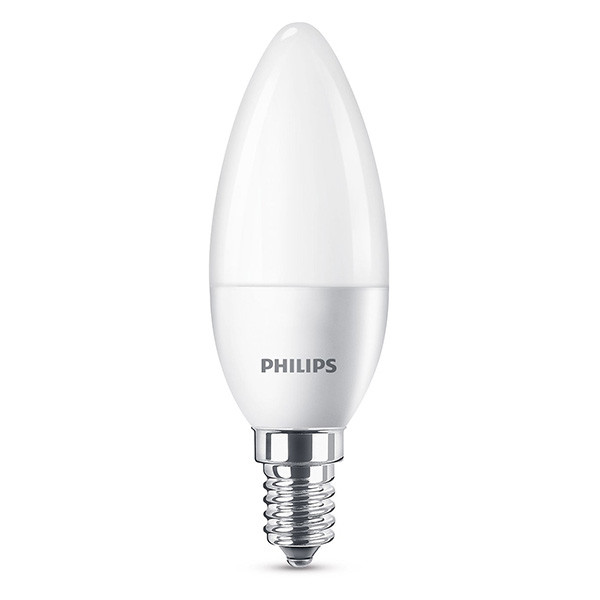 Philips E14 led-lamp kaars mat 4W (25W) 2 stuks  LPH00237 - 1