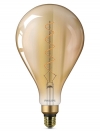 Philips E27 filament led-lamp bol A160 goud 5W (25W)  LPH00752