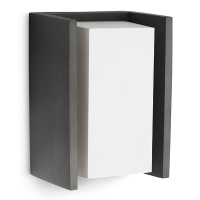 Philips EcoMoods wandlamp | Bridge | IP44 | 15W | E27 fitting  | Antraciet LPH04812