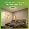 Philips Fleta plafondlamp | Ultra Efficient | SceneSwitch | 2700K | Ø 35 cm | Transparant | 10W  LPH03738 - 5