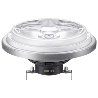 Philips G53 LED spot | AR111 | MAS ExpertColor | 3000K | 9° | Dimbaar | 10.8W (50W)  LPH03452