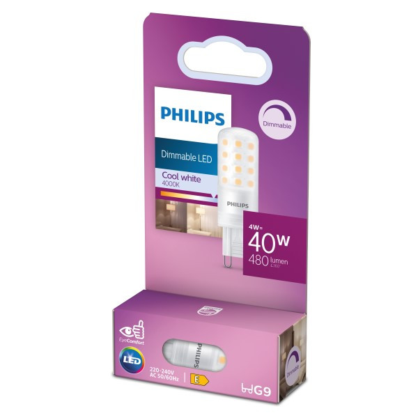 Philips G9 LED capsule | Mat | 4000K | Dimbaar | 4W (40W) LPH04991 - 2