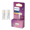 Philips G9 LED capsule | SMD | Mat | 2700K | 1.9W (25W) 2 stuks