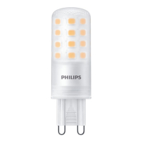 Philips G9 LED capsule | SMD | Mat | 3000K | 4.8W (60W)  LPH03462
