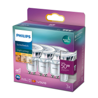 Philips GU10 LED spot | 2200-2500-2700K | SceneSwitch | 4.8W (50W) | 3 stuks LPH02602
