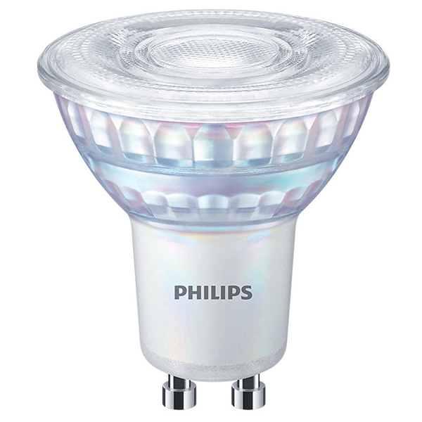 Philips GU10 LED spot | 2200-2700K | WarmGlow | 6.2W (80W) LPH01271 - 1
