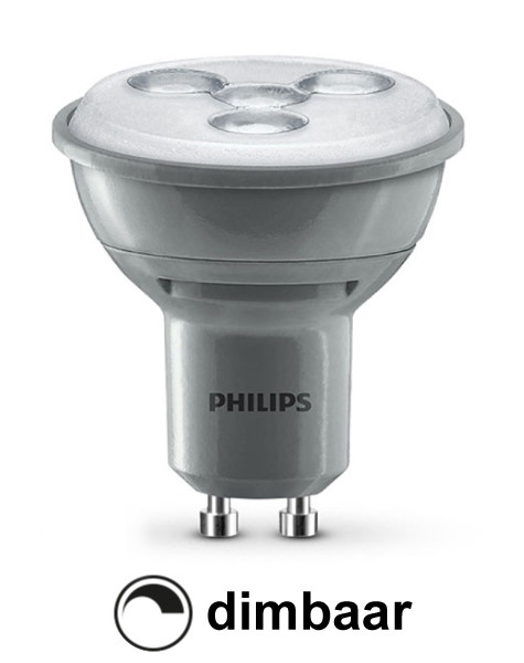 Philips GU10 LED spot | 2700K | Dimbaar | 4.5W (35W) LPH00033 - 1