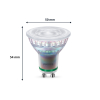 Philips GU10 LED spot | 3000K | Dimbaar | 2.1W (50W) LPH03794 - 2