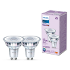 Philips GU10 LED spot | 4000K | 3.5W (35W) | 2 stuks
