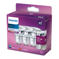 Philips GU10 LED spot | 4000K | 4.6W (50W) | 3 stuks  LPH02609