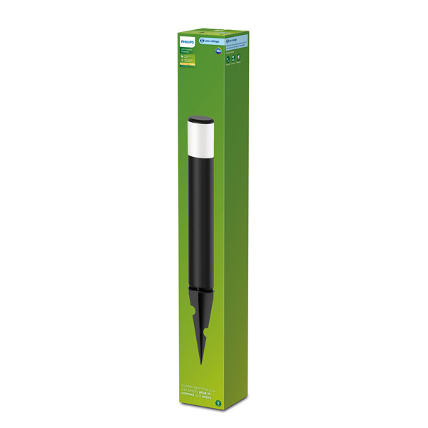 Philips GardenLink sokkellamp met spies | Purex | 2700K | IP44 | 1.5W | 24V | Zwart | Uitbreiding  LPH03562 - 2