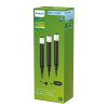 Philips GardenLink sokkellamp met spies | Purex | 2700K | IP44 | 4.5W | 24V | Zwart | Set van 3  LPH03570 - 2